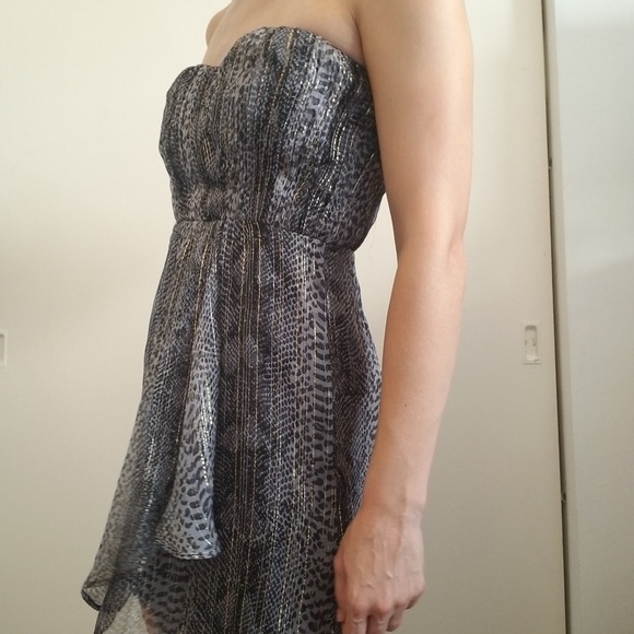 Twelfth Street Cynthia Vincent Black & Gray Dress - Picture 2 of 8